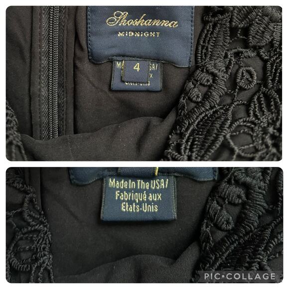 SHOSHANNA DARCY EVENING LACE DRESS ELEGANT STYLE FORMAL EVENT WOMEN SIZE 6 - Picture 11 of 11